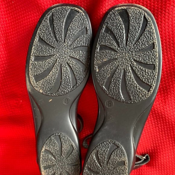 Ankle Strap Shoes, Light Weight, Black, 8 - Picture 6 of 9